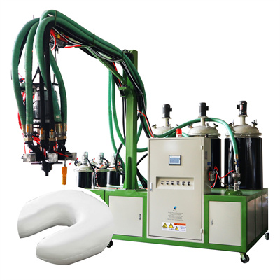 Тоглоомын улавчтай вакуум аяганд зориулсан Хятад полиуретан PU хатуу резинэн шүүлтүүр шүрших хөөс машин